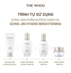 Sữa Rửa Mặt Dưỡng Trắng Whoo Gongjinhyang Seol Brightening Cleansing Foam 180ml