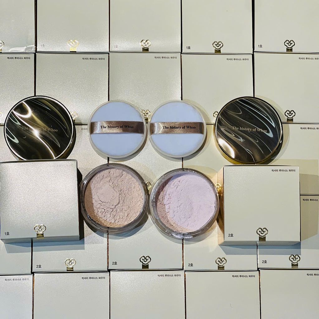 Phấn Phủ Bắt Sáng Dạng Bột Whoo Gongjinhyang Mi Luxury Luminous Powder Nội Địa