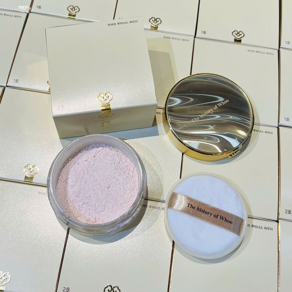Phấn Phủ Bắt Sáng Dạng Bột Whoo Gongjinhyang Mi Luxury Luminous Powder Nội Địa