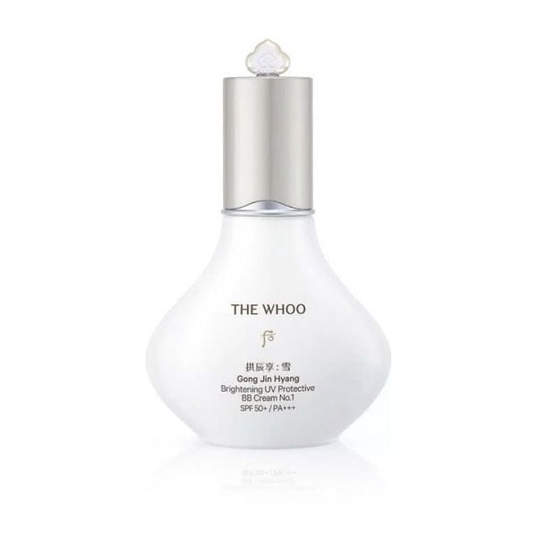 Bộ Kem BB Trang Điểm Chống Nắng The Whoo Gongjinhyang Seol Brightening UV Protective BB Cream 40ml