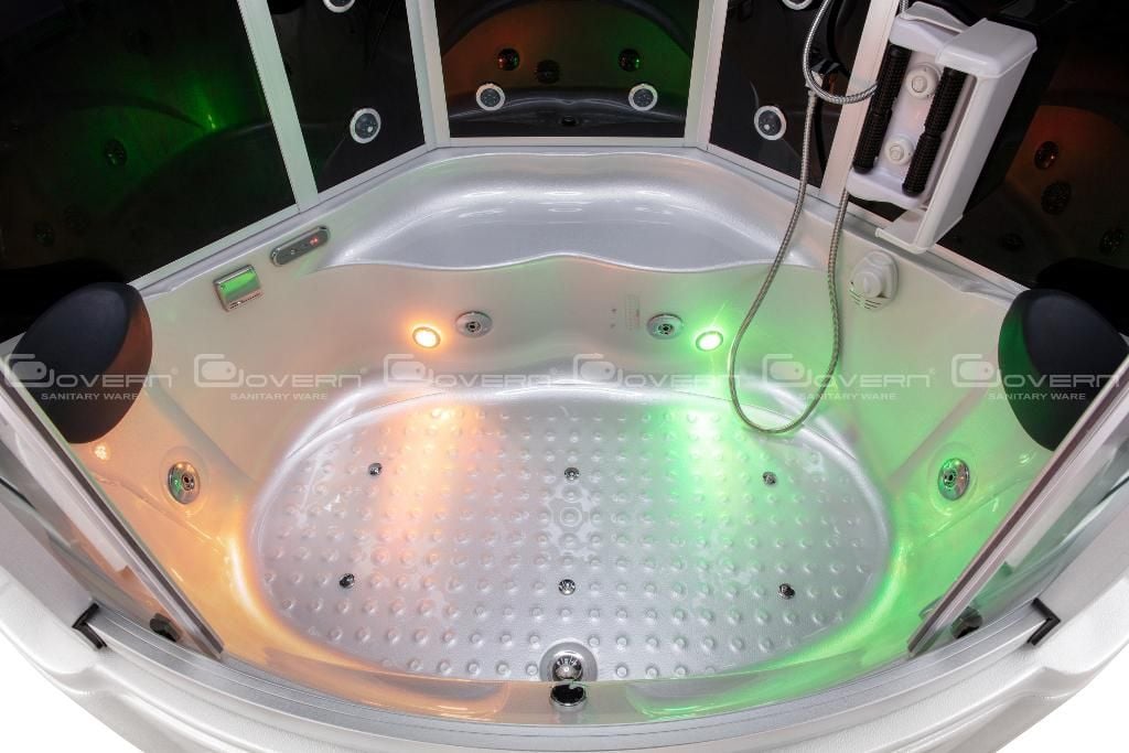Phòng tắm xông hơi ướt Govern JS - 9052 (Đế cao massage, TV, DVD)