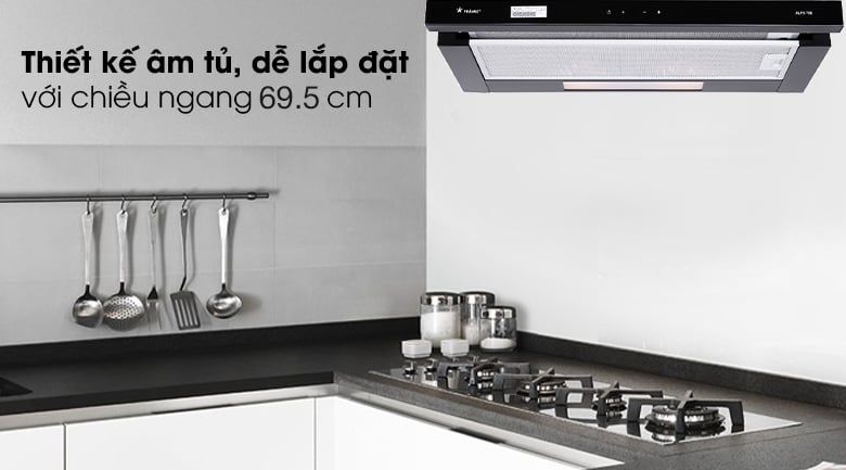Máy hút mùi Pramie ALP9 - 700 (Âm tủ - Made in Thailand)
