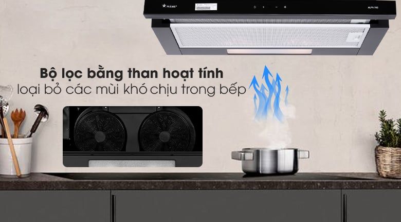 Máy hút mùi Pramie ALP9 - 700 (Âm tủ - Made in Thailand)
