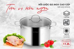 Nồi luộc gà INOX cao cấp Eurosun MS1602 - Kings