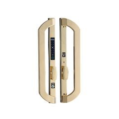 Khóa điện tử Hubert cửa nhôm HB CNI8 EU Gold