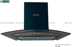 Máy hút mùi Sevilla SV - 240B / SV - 240S (Áp tường - Kính cong)
