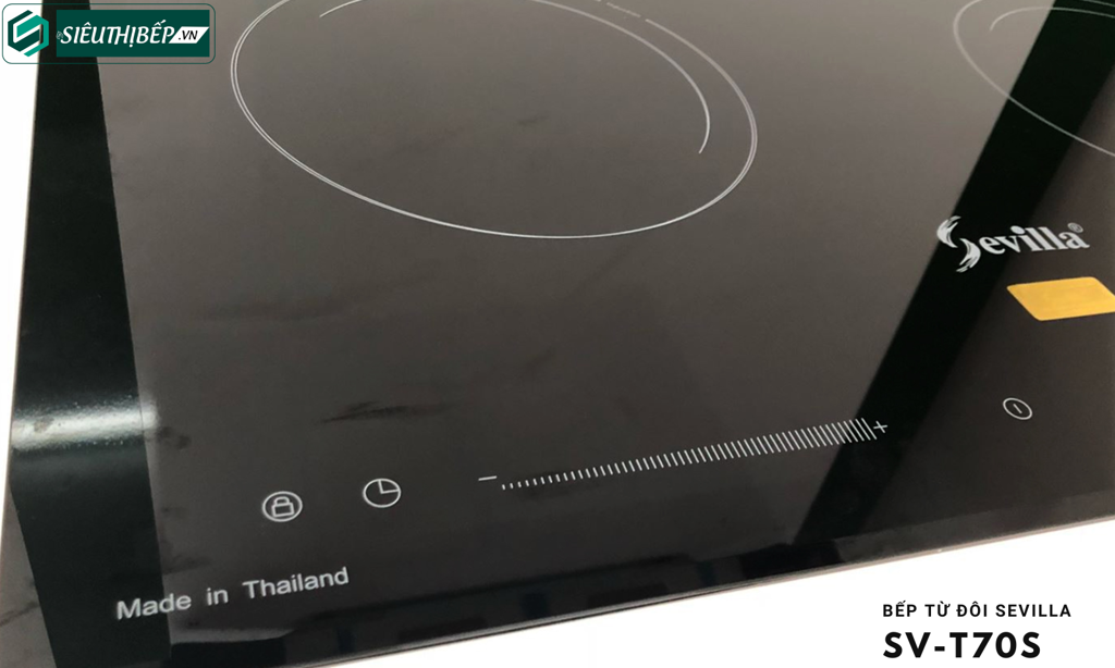 Bếp từ đôi Sevilla SV - T70S Inverter tiết kiệm điện