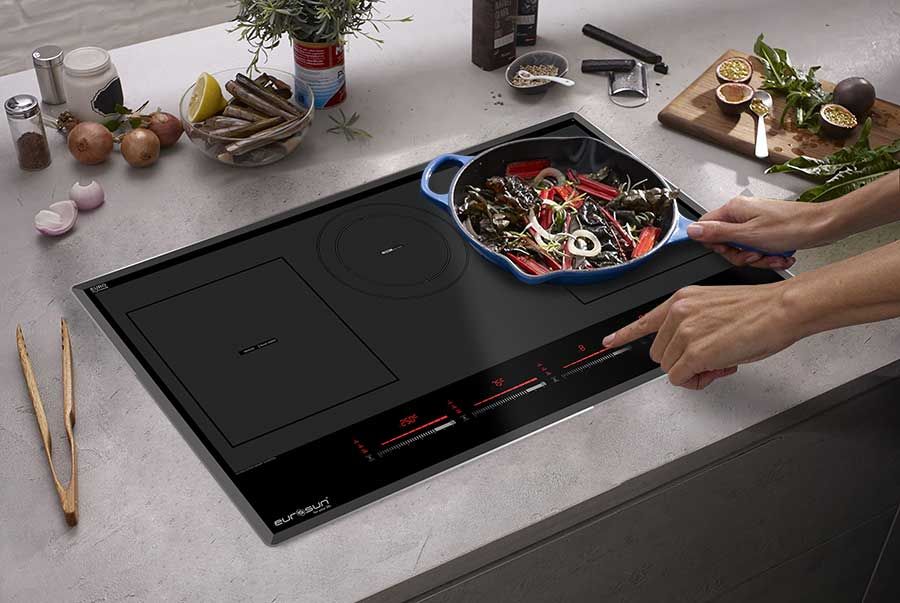 Bếp từ 3 vùng nấu Eurosun EU - T396Pro