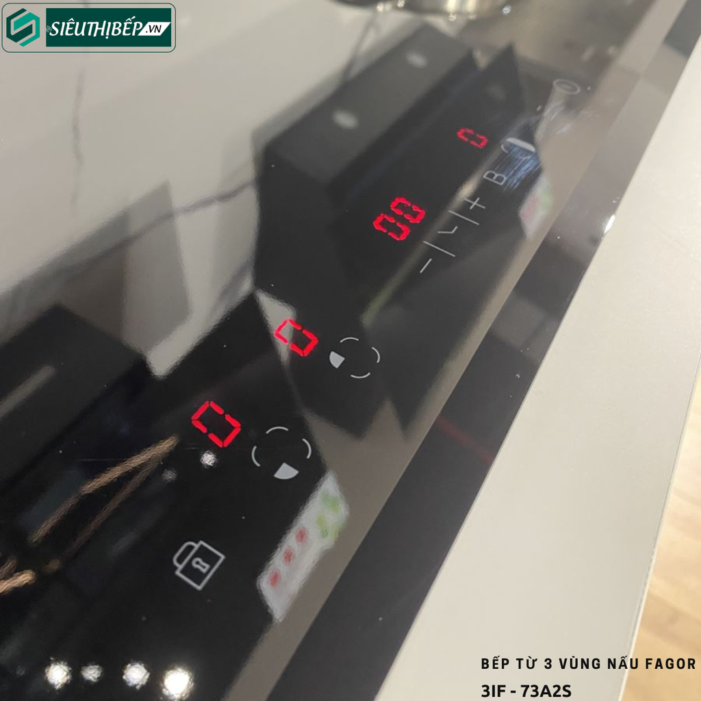 Bếp từ Fagor 3IF - 73A2S (3 vùng nấu - Made in Poland)