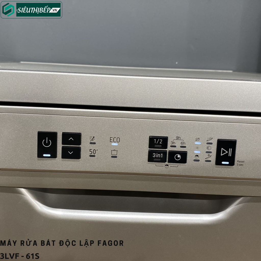 Máy rửa bát Fagor 3LVF - 61S (Độc lập - 12 bộ bát đĩa Châu Âu)