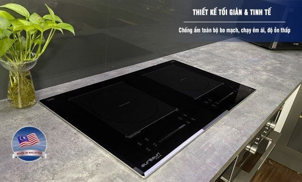 Bếp từ đôi Eurosun EU - T727Max inverter tiết kiệm điện nhập khẩu Malaysia