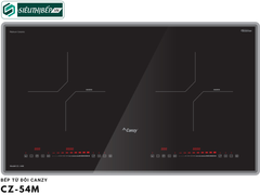 Bếp từ đôi Canzy CZ - 54M Inverter tiết kiệm điện