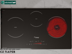 Bếp từ kết hợp điện Canzy CZ TL 67GB Inverter tiết kiệm điện
