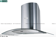 Máy hút mùi Giovani G - 70G / G - 90G (Áp tường, kính cong)