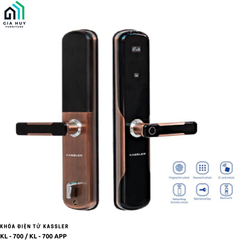 Khóa điện tử Kassler KL - 700 mở khóa bằng APP điện thoại thông minh