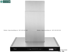 Máy hút mùi Pramie TT32 - 900 / TT32 - 700 (Áp tường, chữ T - Made in Thailand)