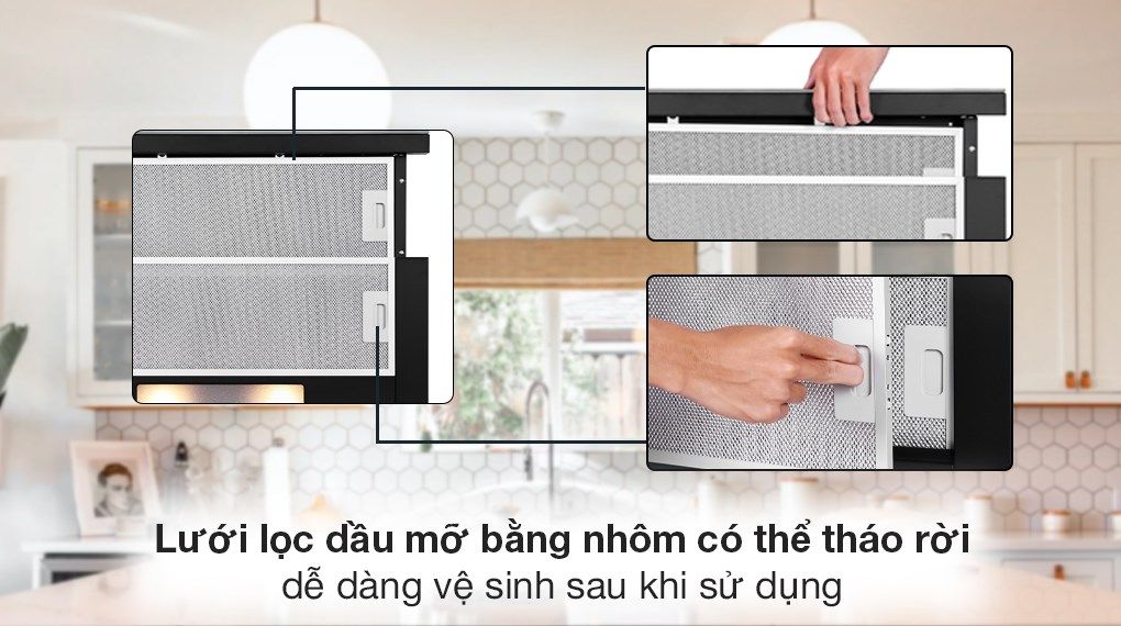 Máy hút mùi Pramie ALP9 - 700 Air (Âm tủ - Made in Thailand)