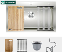 Chậu rửa bát Konox KN 8050TS (Inox 1 hộc - Lắp dương)