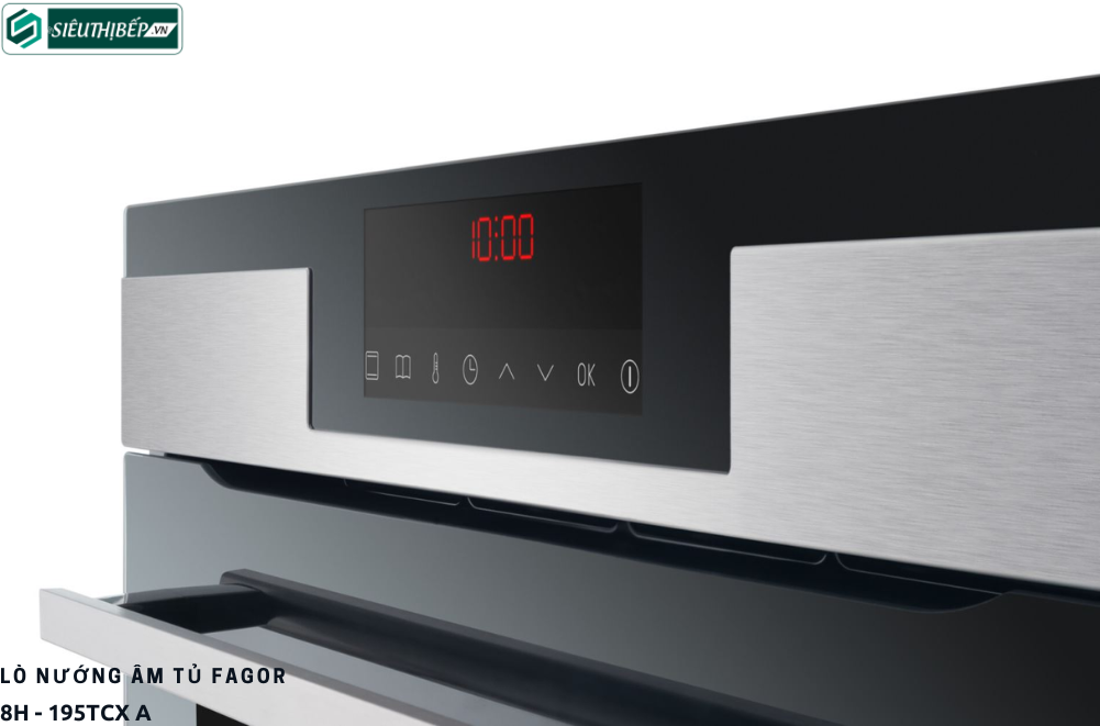 Lò nướng Fagor 8H - 195TCX A (77 Lít - Âm tủ)