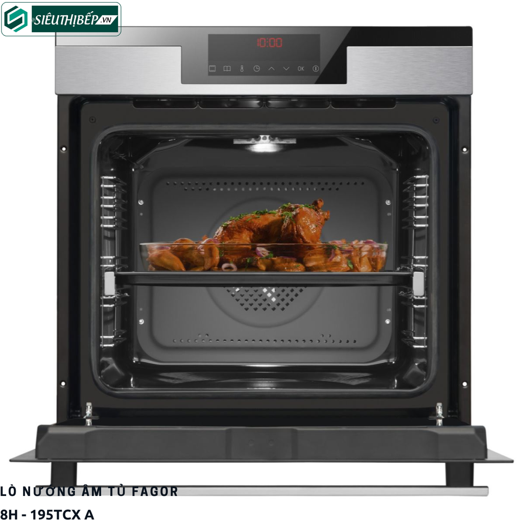 Lò nướng Fagor 8H - 195TCX A (77 Lít - Âm tủ)