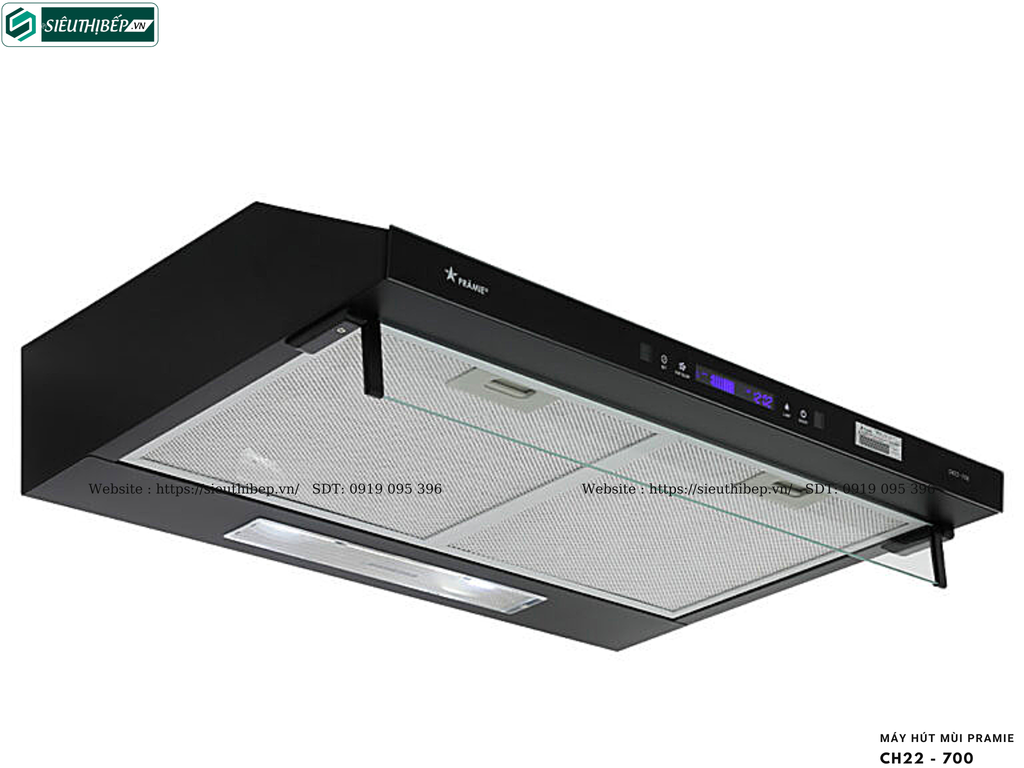 Máy hút mùi Pramie CH22 - 700 (Cổ điển - Made in Malaysia)