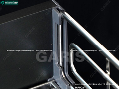 Giá xoong nồi vách hộp tủ dưới Garis MP02V (Nan quả trám, inox 304, bề mặt điện hóa bóng gương, dùng cho cánh kéo)