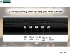 Máy hút mùi Pramie CL9B - 700 / CL9S - 700 (Cổ điển - Made in Thailand)
