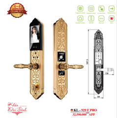 Khóa đại sảnh điện tử Kassler KL - 929F Pro