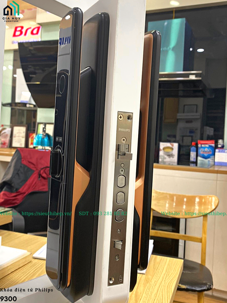 Khóa điện tử Philips 9300 (Mở khóa Gateway tối tân)