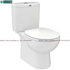 Bồn cầu 2 khối American Standard VF - 2714 (Nắp Êm)