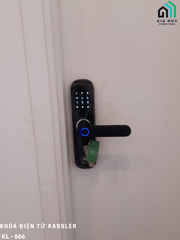Khóa điện tử Kassler KL - 666 mở khóa bằng APP Wifi thông minh