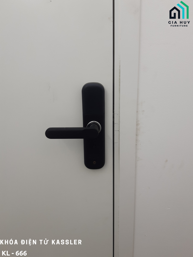 Khóa điện tử Kassler KL - 666 mở khóa bằng APP Wifi thông minh