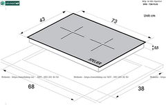 Bếp từ đôi Spelier SPM - 728I PLUS (Made in Malaysia)