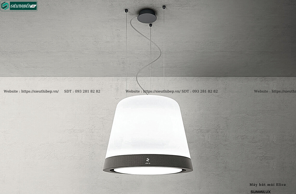 Máy hút mùi Elica SUMMILUX (Đảo, treo độc lập - Made in Italy)