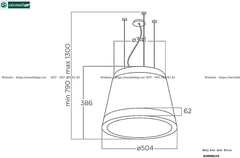 Máy hút mùi Elica SUMMILUX (Đảo, treo độc lập - Made in Italy)