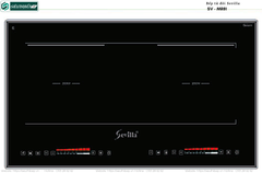 Bếp từ đôi Sevilla SV - MR81 - Made in Malaysia