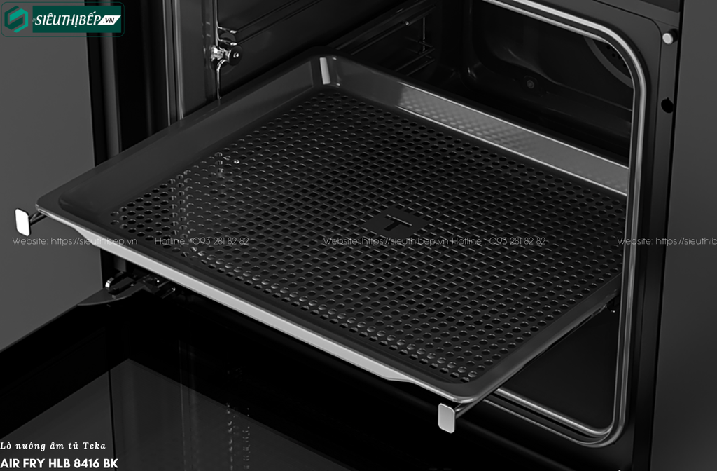 Lò nướng Teka AIR FRY HLB 8416 BK (71 Lít - Âm tủ)