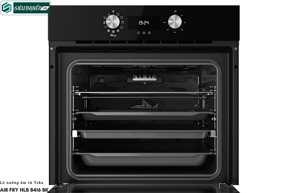 Lò nướng Teka AIR FRY HLB 8416 BK (71 Lít - Âm tủ)