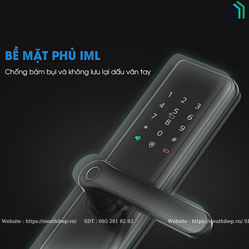 Khóa điện tử Philips 7300 (Mở khóa bằng Bluetooth thông minh)