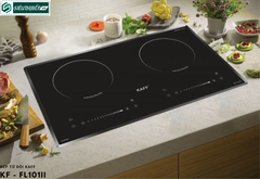 Bếp từ đôi Kaff KF - FL101II Inverter tiết kiệm điện