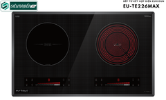 Bếp từ kết hợp điện Eurosun EU - TE 226MAX Inverter tiết kiệm điện