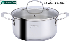 Bộ nồi, chảo Eurosun MC1608 - Passion ( inox 304 - 10 món)