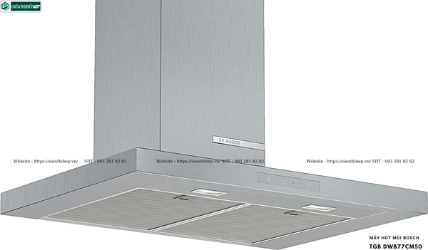 Máy hút mùi Bosch TGB DWB77CM50 - Serie 6 (Áp tường, chữ T - Made in Germany)