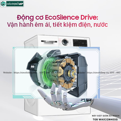 Máy giặt Bosch TGB WAX32M40SG - Serie 8 (10Kg - Made in Germany)