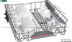 Máy rửa bát Bosch TGB SMV4ECX14E - Serie4 (Âm toàn phần - Made in Germany)
