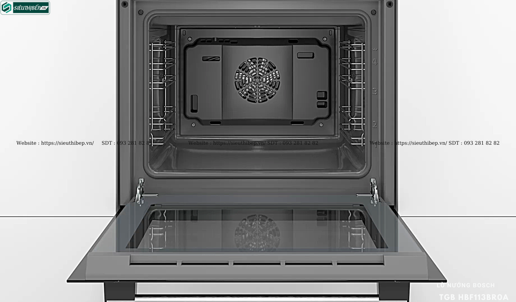 Lò nướng Bosch TGB HBF113BR0A - Serie 2 (66 Lít - Made in Turkey)