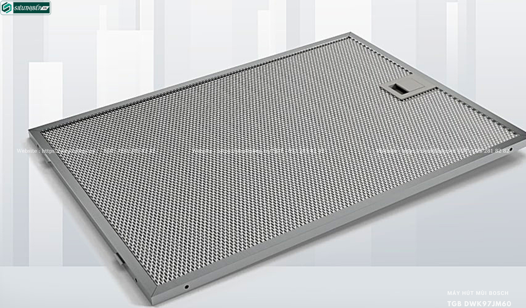 Máy hút mùi Bosch TGB DWK97JM60 - Serie 6 (Áp tường - Made in Germany)