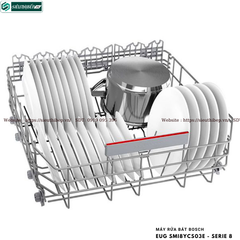 Máy rửa bát Bosch EUG SMI8YCS03E - Serie 8 (Âm bán phần - Made in Germany)