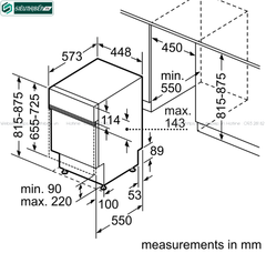 Máy rửa bát Bosch HMH SPI2HKS59E - Serie 2 (Âm bán phần - 9 bộ đồ ăn Châu Âu)