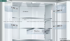 Tủ lạnh Bosch TGB KFN86AA76J - Serie 6 (Side by side - 540L)